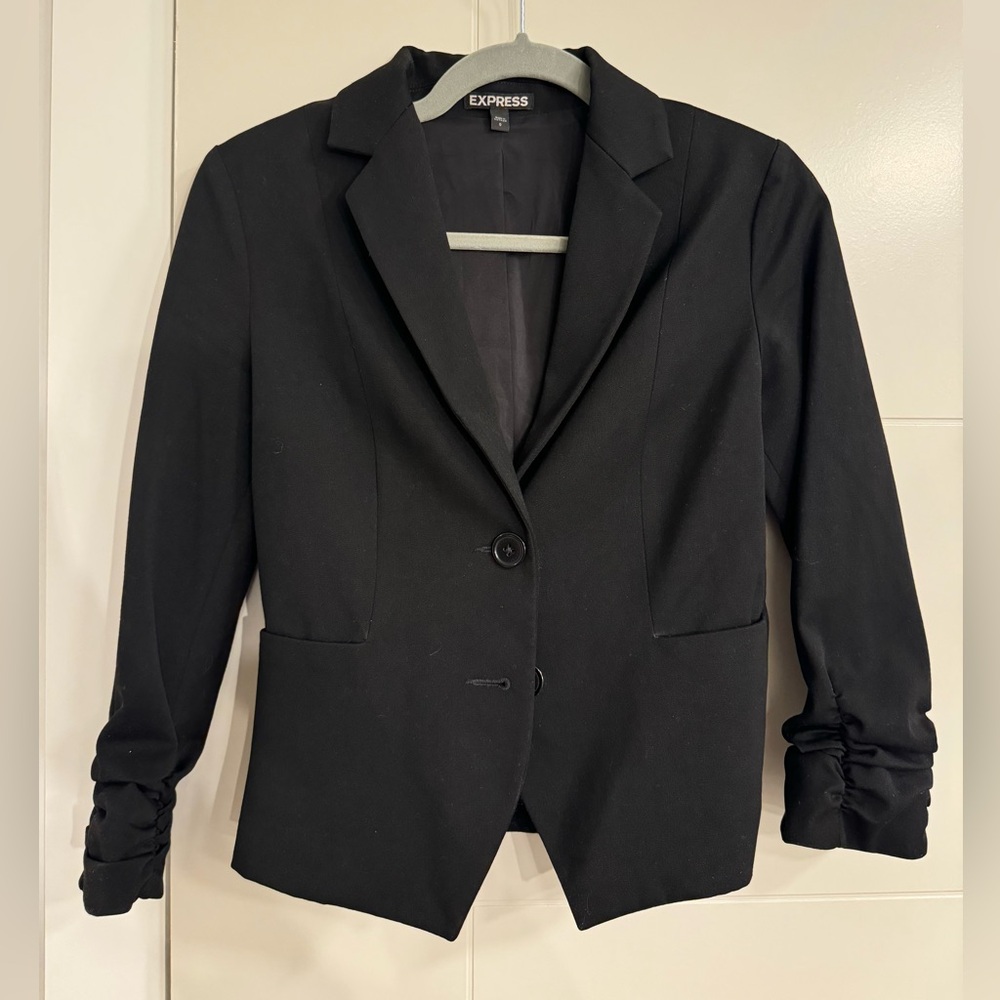 Express Cropped Blazer